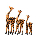 FQ marque en gros art fournitures formes girafe jouet en bois artisanat